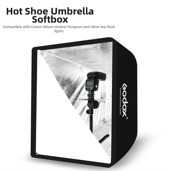 God Cow Skėtinio tipo šviesos dėžė, nešiojama portretų fotografijai