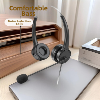 Headset do kancelárie – Business séria, potlačenie šumu, USB pripojenie, model M13, kábel 1,8 m