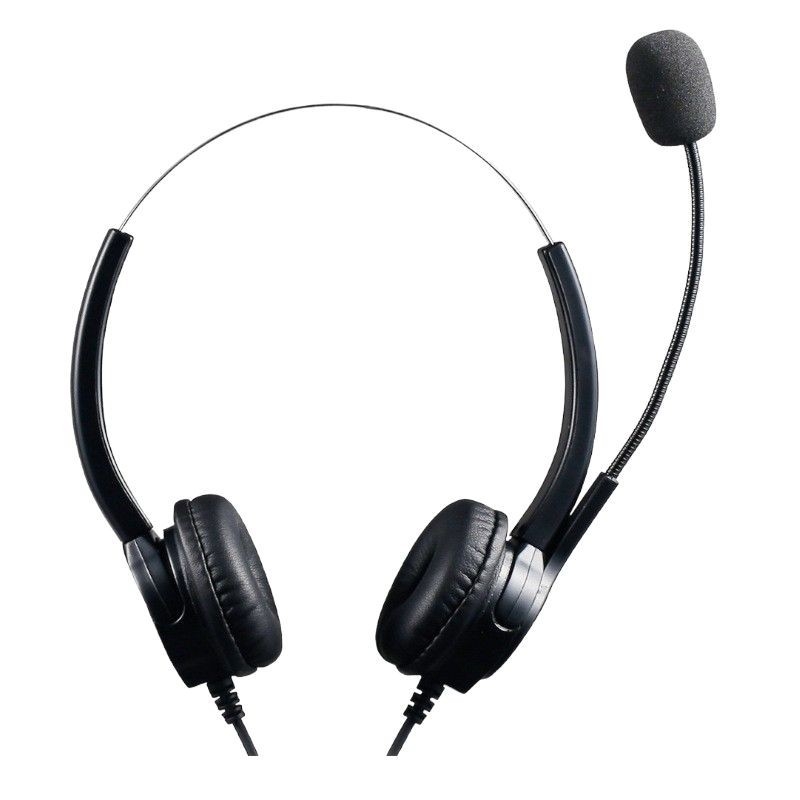 Headset do kancelárie – Business séria, potlačenie šumu, USB pripojenie, model M13, kábel 1,8 m