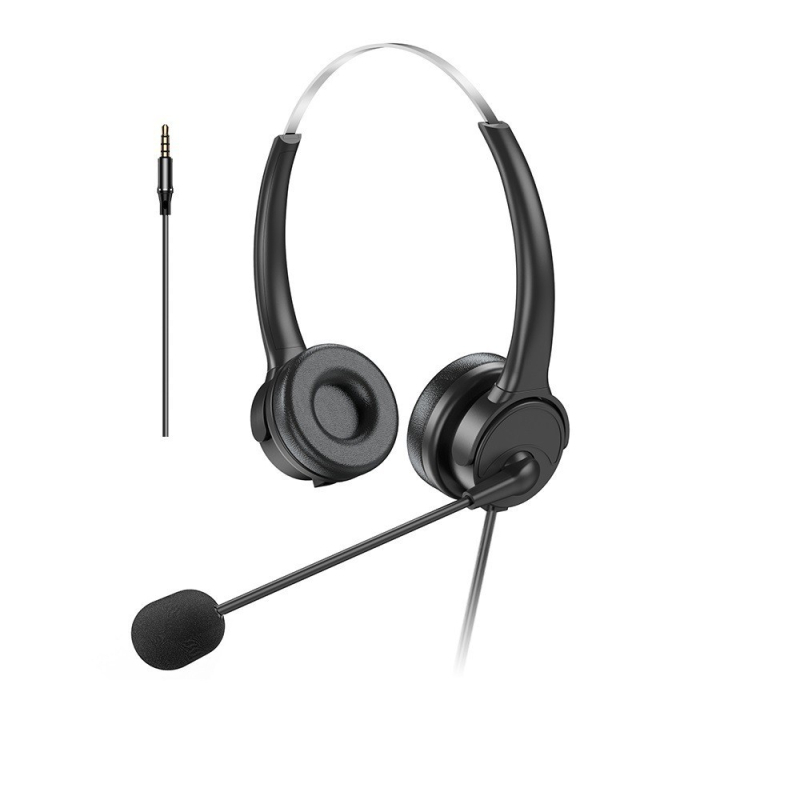 Headset do kancelárie – Business séria, potlačenie šumu, USB pripojenie, model M13, kábel 1,8 m