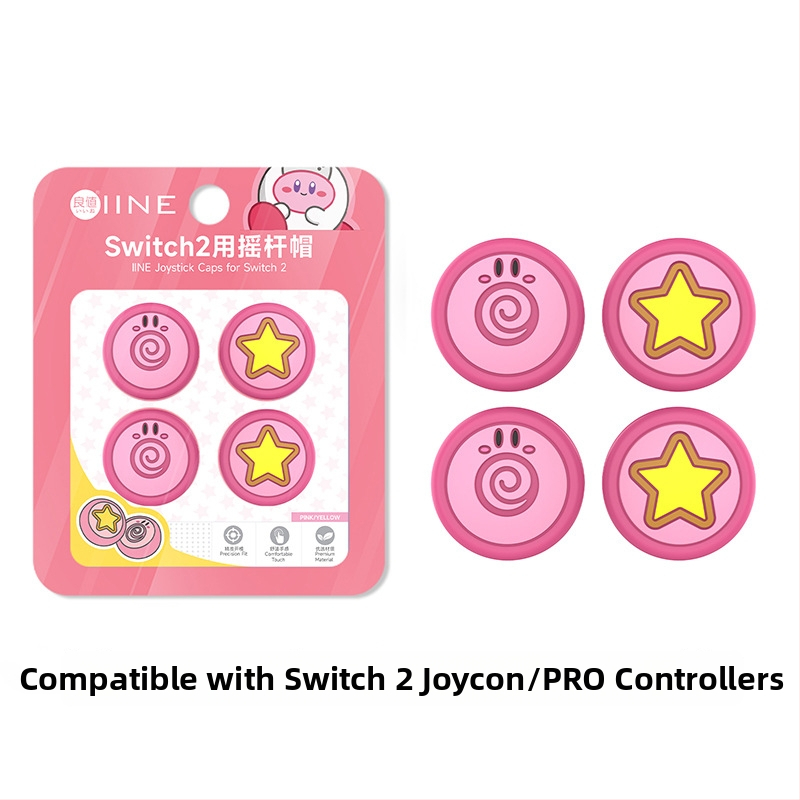 Switch 2 silikonové krytky joystickov, značka Good value, materiál silikon, spôsob výroby: kompresná vulkanizácia