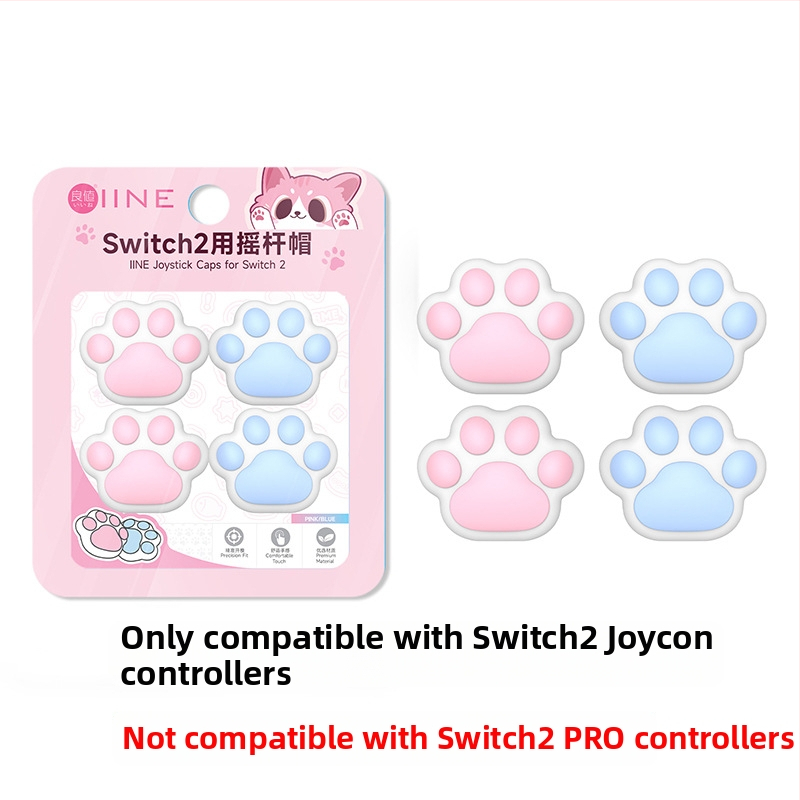 Switch 2 silikonové krytky joystickov, značka Good value, materiál silikon, spôsob výroby: kompresná vulkanizácia