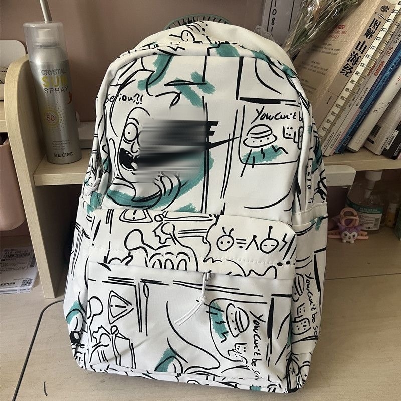 Vászon hátizsák, 20–35L, laptophoz kompatibil, vízálló, levegő párnázású vállpántok, utcai stílus, uniszex