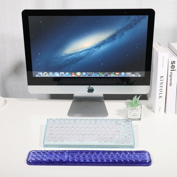 Egérpad csuklónak puha párnával, átlátszó szilikon + UV, injekciós öntés, modellek #1438/#1439, gaming Esports matrac