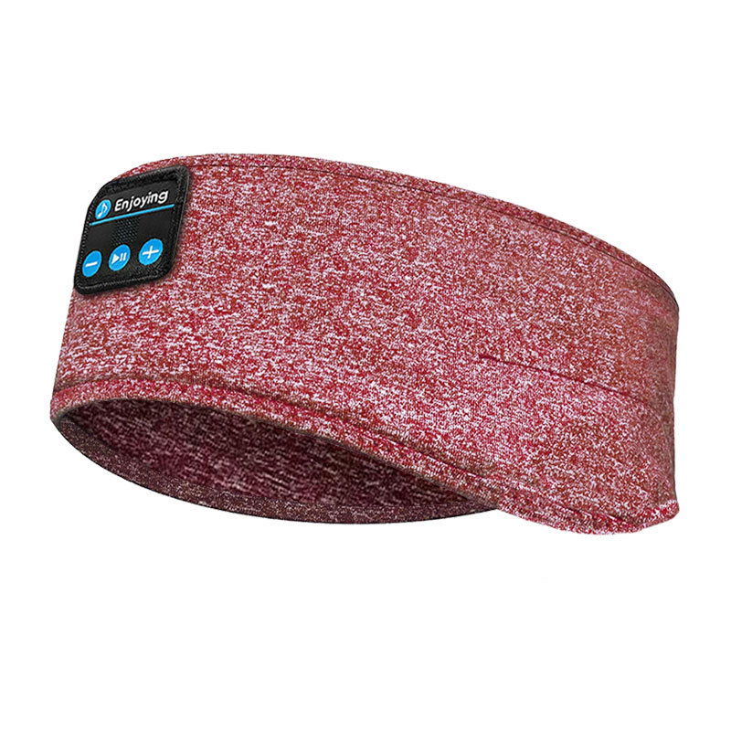 Bluetooth traka za glavu za spavanje s masom za oči — bežične stereo slušalice, Bluetooth 5.4, domet 15 m, baterija više od 8 sati, pozivi i glazba