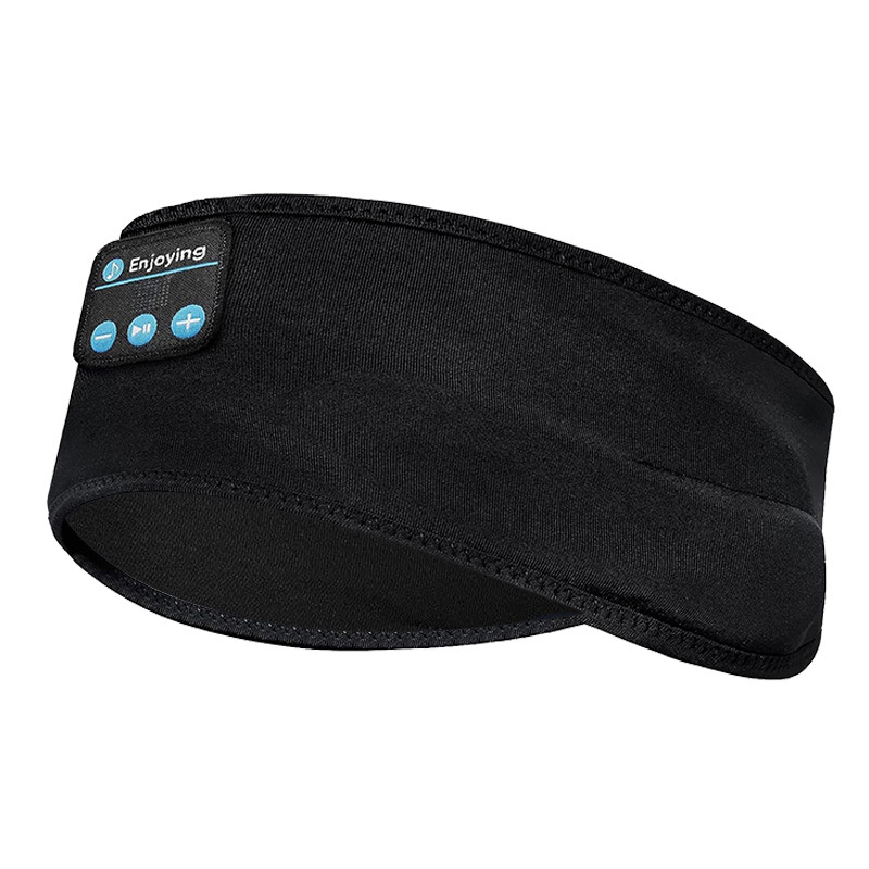 Bluetooth traka za glavu za spavanje s masom za oči — bežične stereo slušalice, Bluetooth 5.4, domet 15 m, baterija više od 8 sati, pozivi i glazba