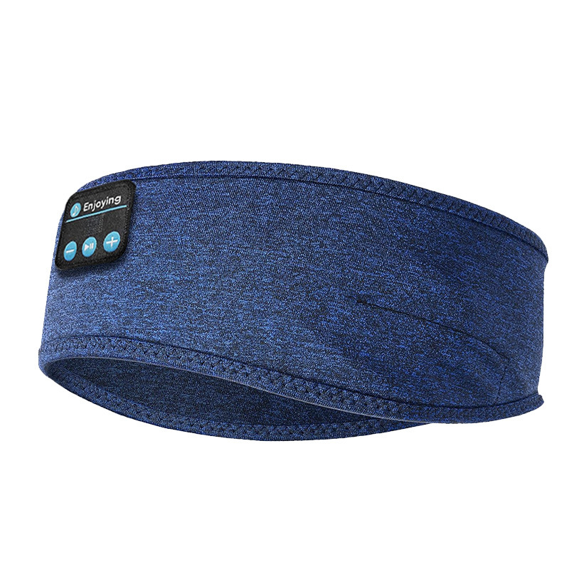 Bluetooth traka za glavu za spavanje s masom za oči — bežične stereo slušalice, Bluetooth 5.4, domet 15 m, baterija više od 8 sati, pozivi i glazba