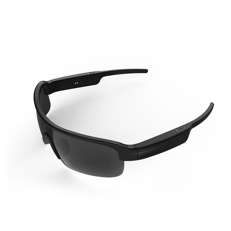 Ochelari de soare inteligenți cu difuzor extern, montare pe cap, polarizați, pentru ciclism, sunet stereo bilateral, Bluetooth 5.0, IPX4, autonomie 4–8 ore