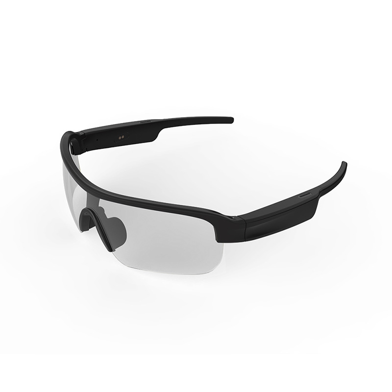 Ochelari de soare inteligenți cu difuzor extern, montare pe cap, polarizați, pentru ciclism, sunet stereo bilateral, Bluetooth 5.0, IPX4, autonomie 4–8 ore