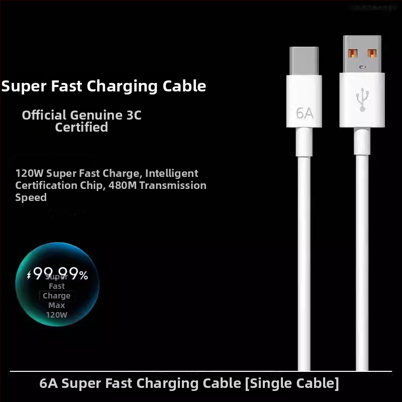 Rýchla nabíjačka 120W pre Huawei, Honor, Oppo a Android zariadenia — QC 4.0, 120W výstup, univerzálna kompatibilita