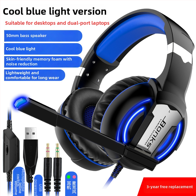 Káblový herný headset s mikrofónom, 3,5 mm konektor, frekvenčný rozsah 20-20000 Hz, impedance 16 Ω, citlivosť 116 dB/mW, skreslenie 2%
