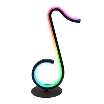RGB krāsaina galda atmosfēras gaisma - USB barošana, lietotnes vadība, skaņas uztveres režīms, galda lampai