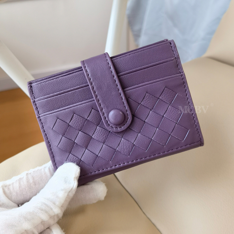 MCBV Unisex Καρτοθήκη με Θήκη Κερμάτων – Γνήσιο Δέρμα, Χειροποίητο Προβατόδερμα, Διπλή Πόρπη, Αστικός Στυλ