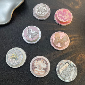 Mágneses telefon-tartó, műanyagból, rajzfilm stílus, testreszabás elérhető