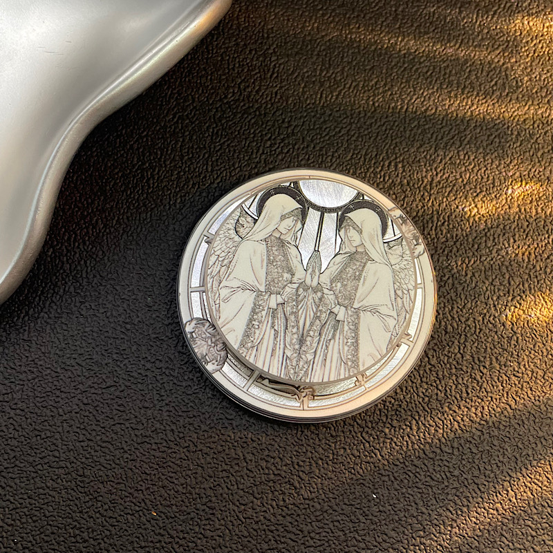 Mágneses telefon-tartó, műanyagból, rajzfilm stílus, testreszabás elérhető