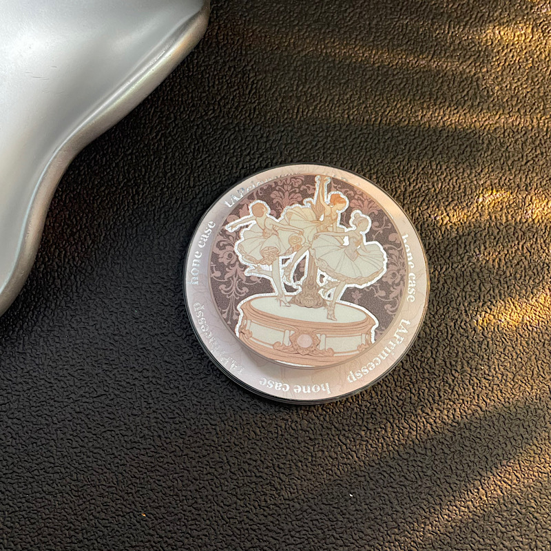 Mágneses telefon-tartó, műanyagból, rajzfilm stílus, testreszabás elérhető