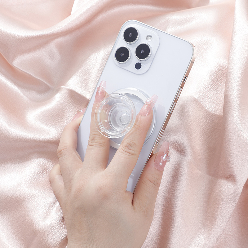 Bao yan Lazy držač za telefon – stolni teleskopski držač, proziran, plastičan, sklopiv, prilagodljiv