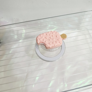 Lazy bracket típusú telefon tartó, műanyag, univerzális, Neutral