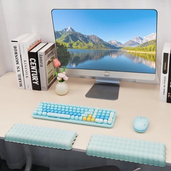 Egérpad csukló- és könyökvédő támasz – anyag: szövet + hab, csúszásmentes, hőtranszfer nyomtatás, logó testreszabható, OEM