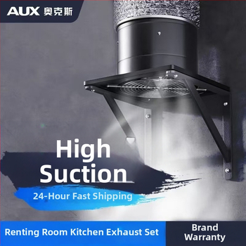 Konyhai szellőztető ventilátor AUX-APK20, függő szerelés, 220V, 85W, mechanikus kapcsolás