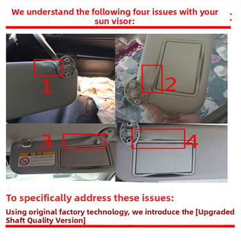 Αυθεντική ηλιοπροστασία αυτοκινήτου για Toyota Corolla/Levin/Vios (2014–2018) – μπροστινή, οδηγού και συνοδηγού