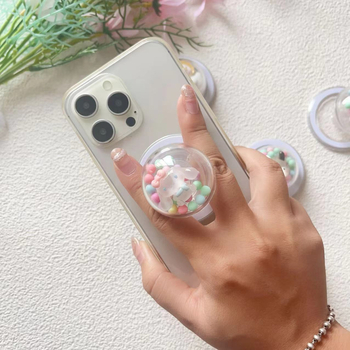 Десктоп държач за телефон Weiqing basket – пластмасов, универсален стил, персонализация