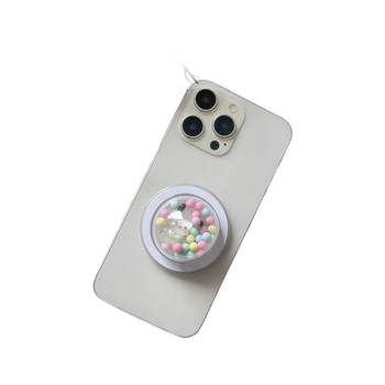 Десктоп държач за телефон Weiqing basket – пластмасов, универсален стил, персонализация