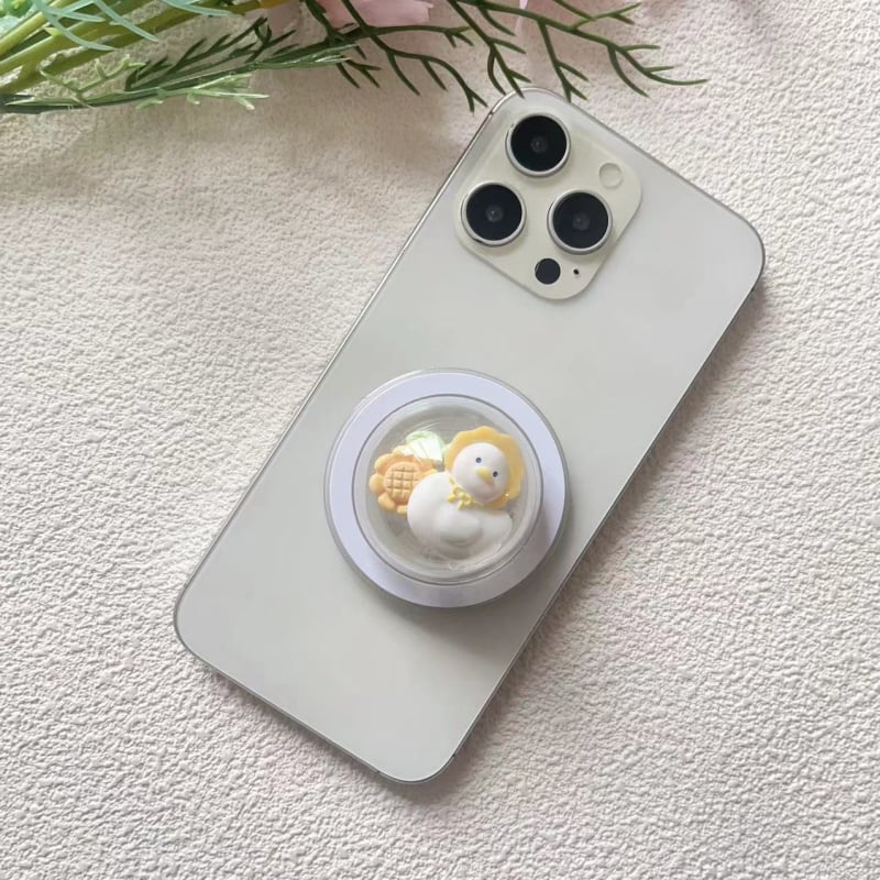 Десктоп държач за телефон Weiqing basket – пластмасов, универсален стил, персонализация