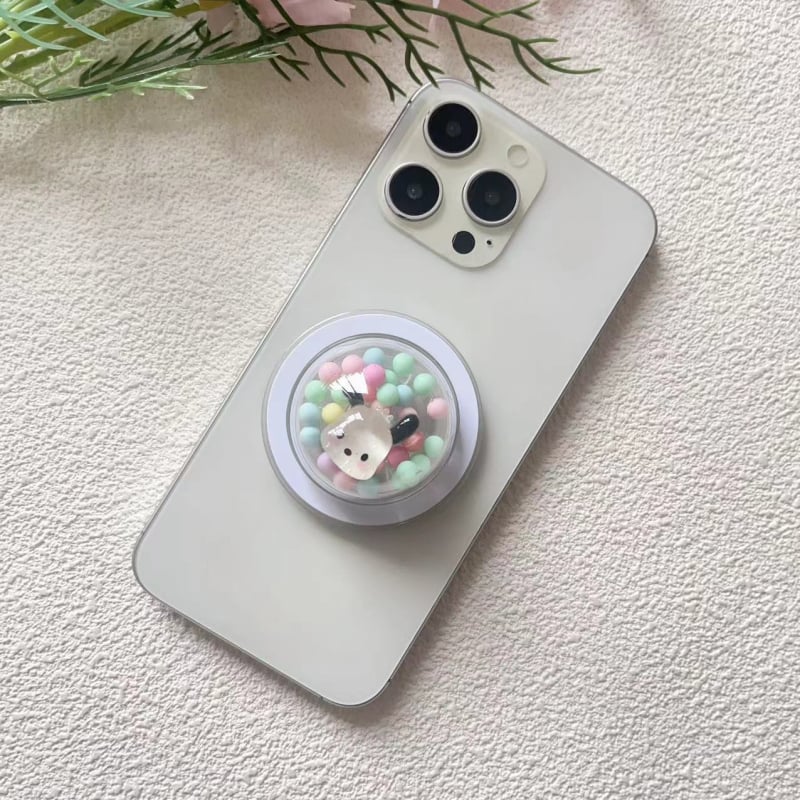 Десктоп държач за телефон Weiqing basket – пластмасов, универсален стил, персонализация