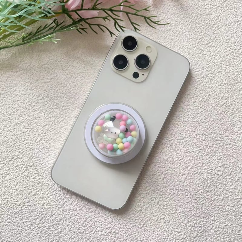 Десктоп държач за телефон Weiqing basket – пластмасов, универсален стил, персонализация