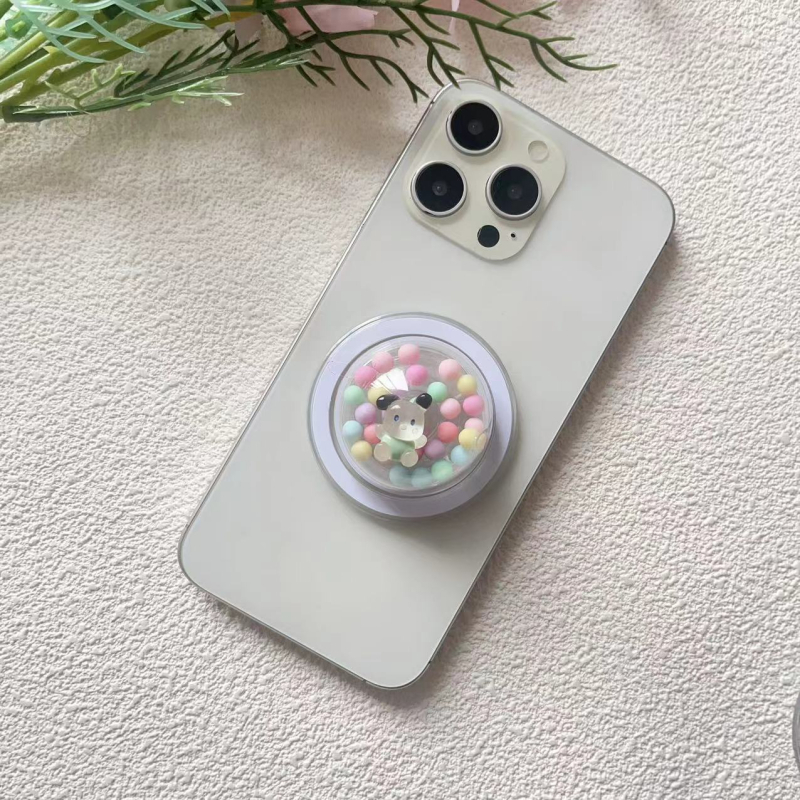 Десктоп държач за телефон Weiqing basket – пластмасов, универсален стил, персонализация