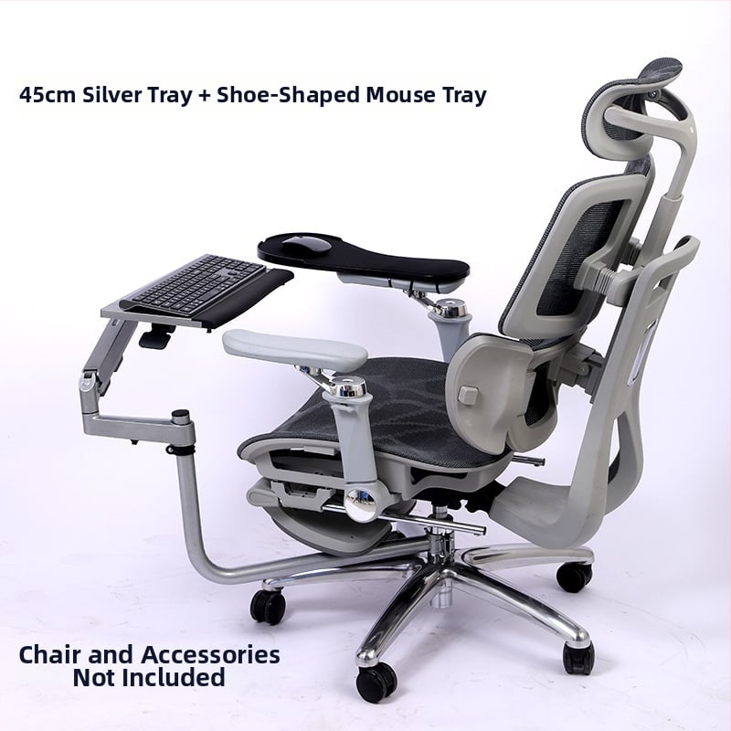 Tastatūras un pele paliktnis ar pacelšanas funkciju, ergonomisks, augstas oglekļa tērauda konstrukcija, universāla savietojamība