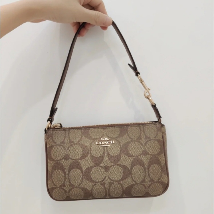 PVC krepšys per petį gatvės stiliaus, su užtrauktuku, kišenė telefonui, horizontalaus kvadrato formos