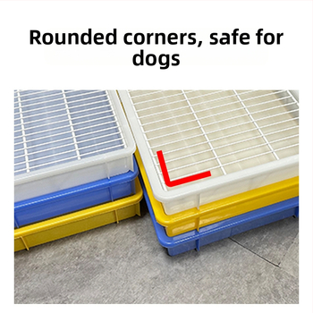 Τουαλέτα για σκύλους, γάτες και κουνέλια — ABS πλαστικό, εύκολο καθάρισμα, δεν κολλάει στα πόδια, κατάλληλη για μικρά και μεσαία σκυλιά, μάρκα Zhicheng