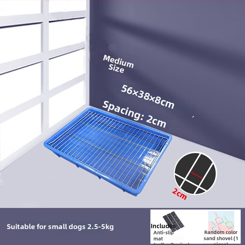 Τουαλέτα για σκύλους, γάτες και κουνέλια — ABS πλαστικό, εύκολο καθάρισμα, δεν κολλάει στα πόδια, κατάλληλη για μικρά και μεσαία σκυλιά, μάρκα Zhicheng