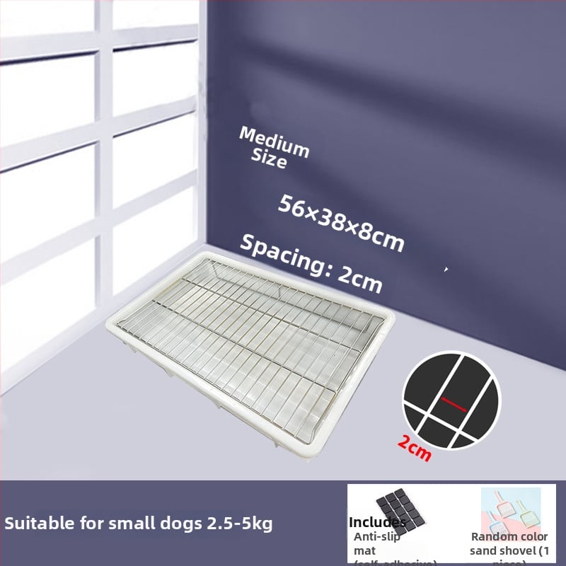 Τουαλέτα για σκύλους, γάτες και κουνέλια — ABS πλαστικό, εύκολο καθάρισμα, δεν κολλάει στα πόδια, κατάλληλη για μικρά και μεσαία σκυλιά, μάρκα Zhicheng