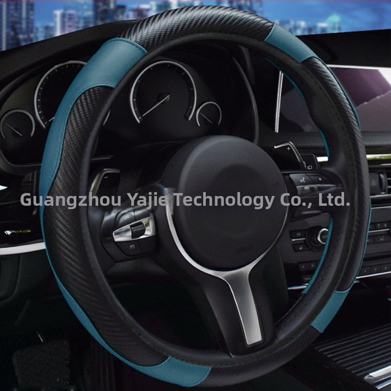 Kryt volantu pre auto, povrch z umelej kože, celoročné použitie, univerzálny montážny systém