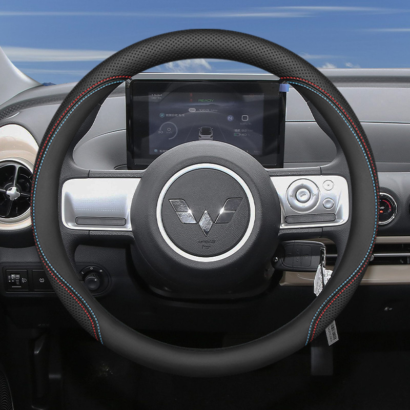 Navlaka za volan – makaron stil za Wuling Hongguang treće generacije Mini 2024 Bingo Plus; sve sezone, ugradnja prilagođena vozilu