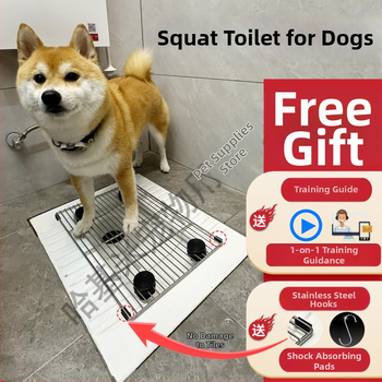 Συσκευή σταθερού σημείου αφόδευσης σκύλου με διχτυωτό από ανοξείδωτο ατσάλι, μοντέλο F97H8676TJJ8JM