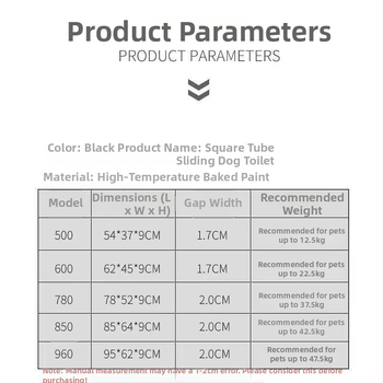 Πλέγμα πλαίσιο τουαλέτας σκύλου – στιβαρό, ανθεκτικό στην πίεση; άμεσος καθαρισμός και ξέπλυμα – Μοντέλο ER88ArQs, Μάρκα Domestic Brand, Υλικό: Other