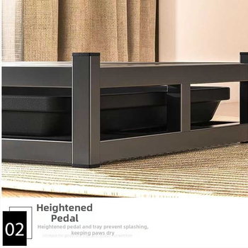 Πλέγμα πλαίσιο τουαλέτας σκύλου – στιβαρό, ανθεκτικό στην πίεση; άμεσος καθαρισμός και ξέπλυμα – Μοντέλο ER88ArQs, Μάρκα Domestic Brand, Υλικό: Other