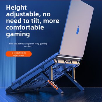 Nešiojamojo kompiuterio aušintuvas su dviem ventiliatoriais, metalo tinklas, 50 cm laidas, svoris 0,7–1,1 kg