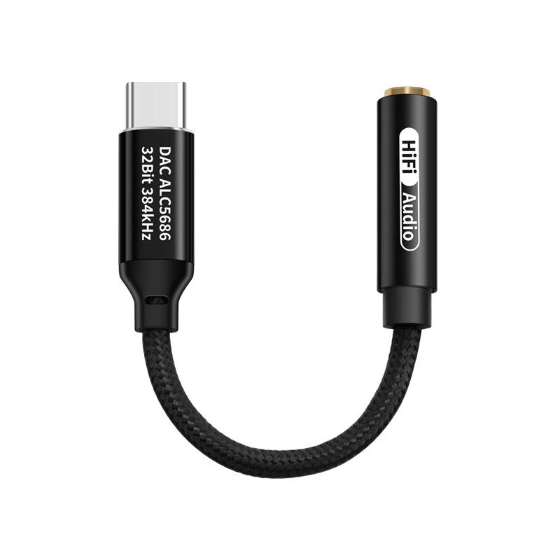 FRANSUN T2 USB-C 3,5 mm DAC adapter mobiltelefonokhoz, kompatibil az iPhone 15/16 sorozatokkal és Android Huawei eszközökkel
