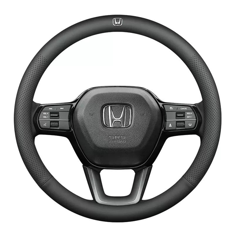 BMW kormánykerék védő – sportos stílus, valódi bőr, univerzális négyévszakos, kompatibilis a 3-as és 5-ös sorozattal, valamint az X1–X7 sorozatokkal