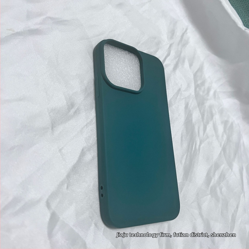 Silicónové puzdro na telefón, matný minimalistický dizajn; rozptyľovanie tepla, odolnosť voči opotrebeniu, proti pádu, proti otlačkom prstov, pre Apple zariadenia