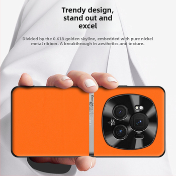 Pouzdro pre Honor Magic6 Pro – tekutý silikónový gél, veneer a zlatá vložka, proti pádu, odvádzanie tepla, antiotlačky prstov