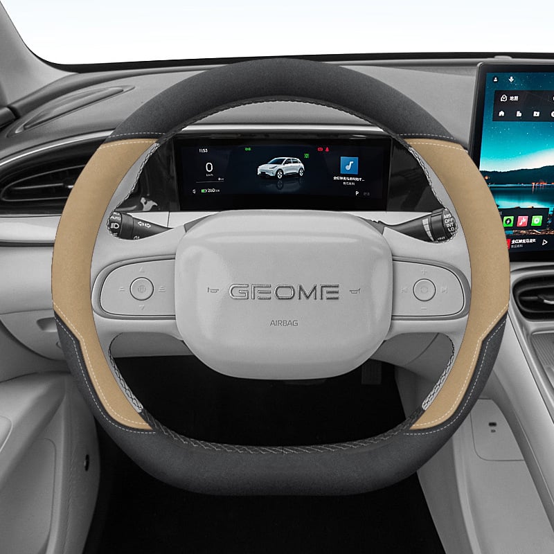 Kormányhuzat - Velúr felület, Csúszásmentes, Egész évben használható, Dedikált illesztés