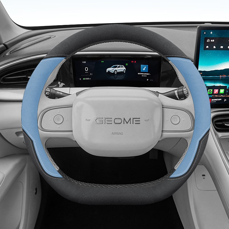 Kormányhuzat - Velúr felület, Csúszásmentes, Egész évben használható, Dedikált illesztés