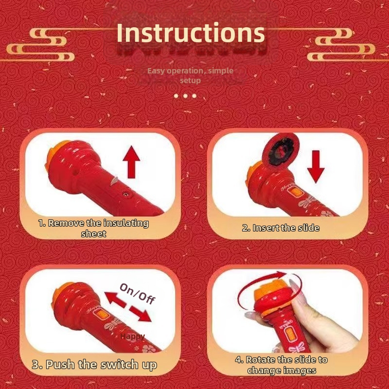 Detská projektorová svetelná hračka pre deti s projekciou nočnej oblohy, vzdelávacia plastová hračka pre rozvoj zraku a koordinácie ruky a oka, pre vek 4–6 rokov