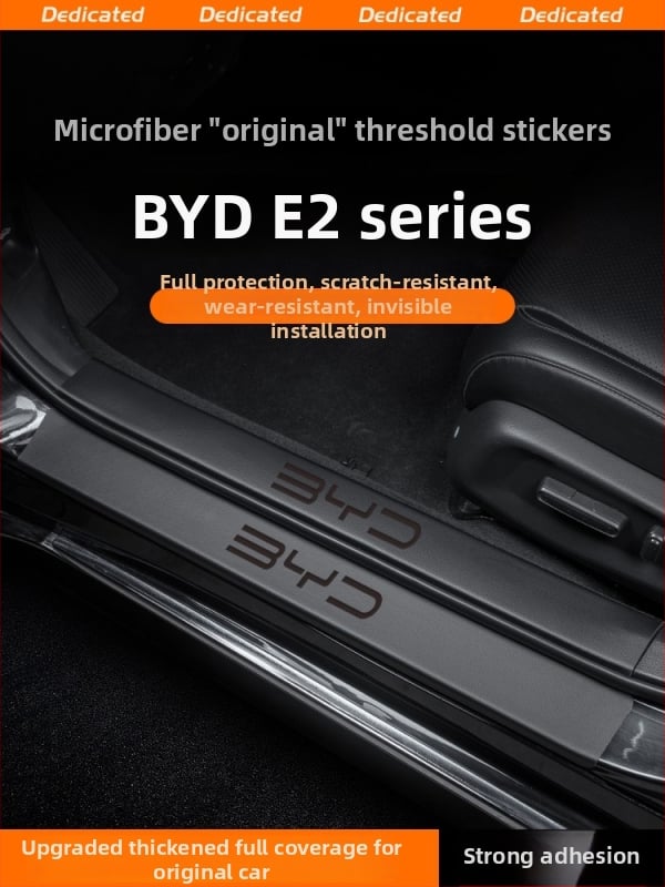 BYD E2 Benzi Prag Ușă și Pedala de Întâmpinare Antiderapantă – Accesorii Interioare de Modificare